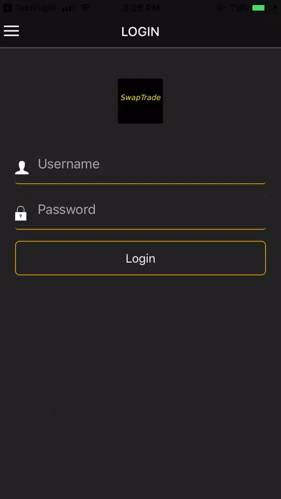 Tangkapan layar Swaptrade-Virtual Trading