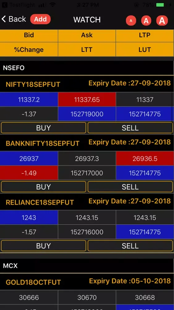 Tangkapan layar Swaptrade-Virtual Trading