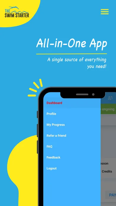 The Swim Starter App স্ক্রিনশট