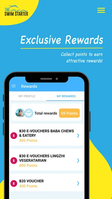 The Swim Starter App স্ক্রিনশট