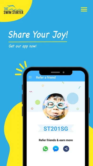 The Swim Starter App স্ক্রিনশট