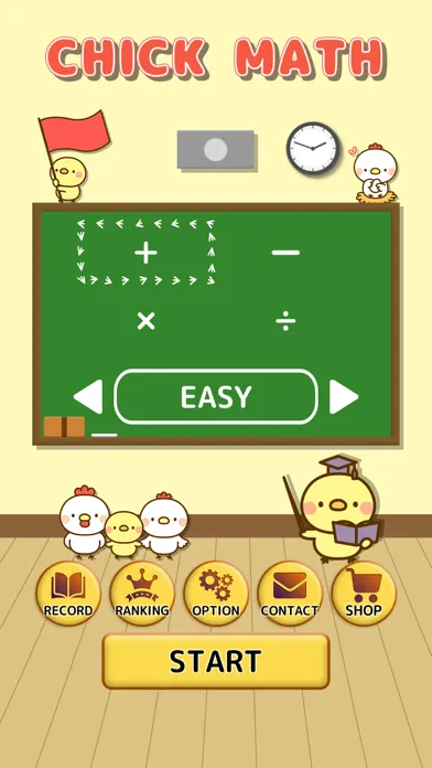 Chick Math: Brain training. Screenshots
