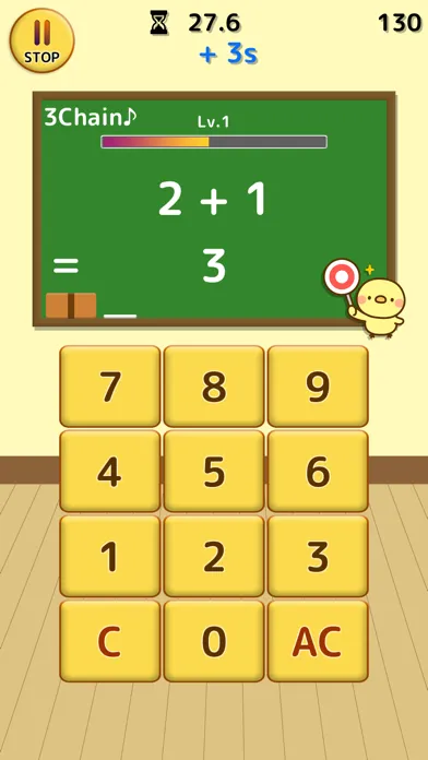 Chick Math: Brain training. Screenshots