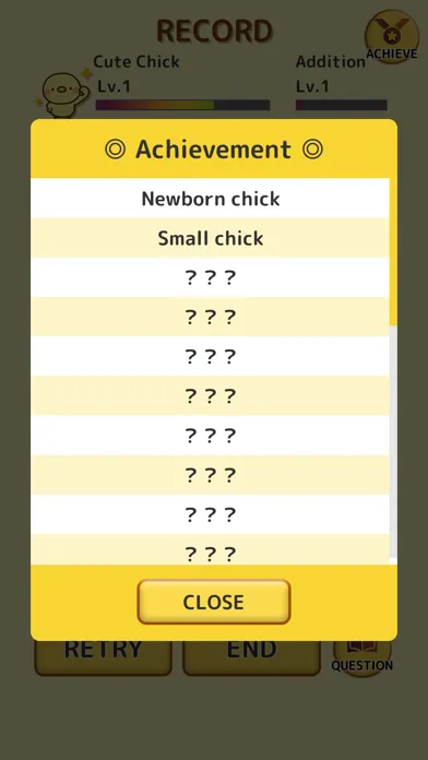 Chick Math: Brain training. Screenshots
