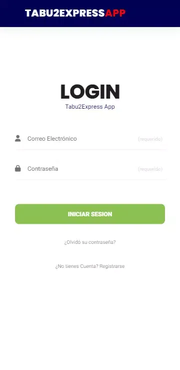 Screenshot di Tabu2Express