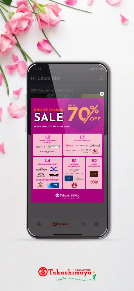 Takashimaya SG应用截图