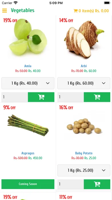 Ảnh chụp màn hình của Take Grocery