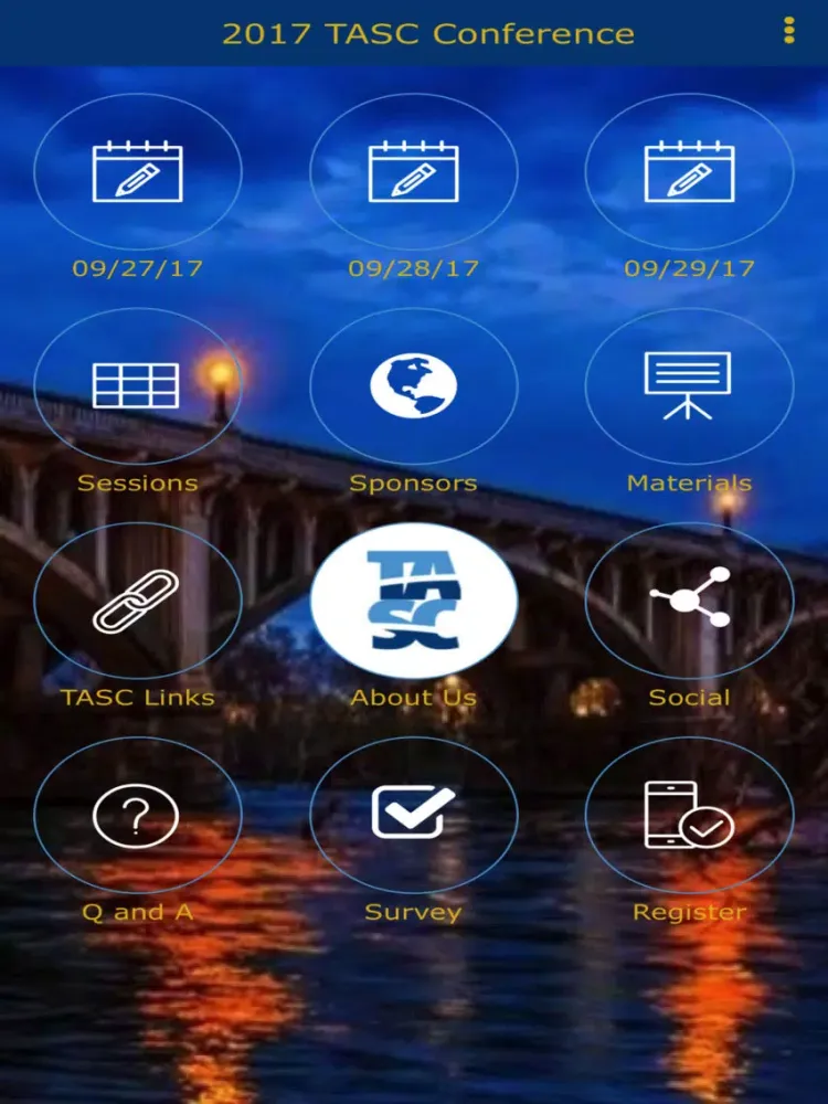 TASC Events iPad 应用截图