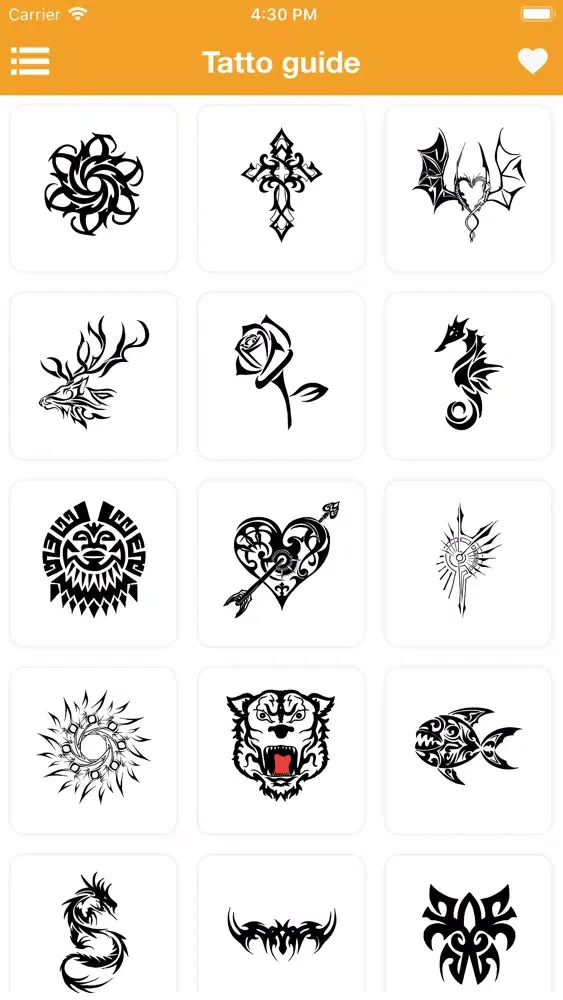 Tatto guide Screenshots
