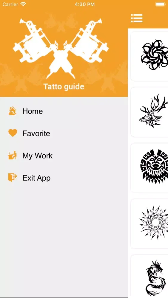 Tatto guide Screenshots