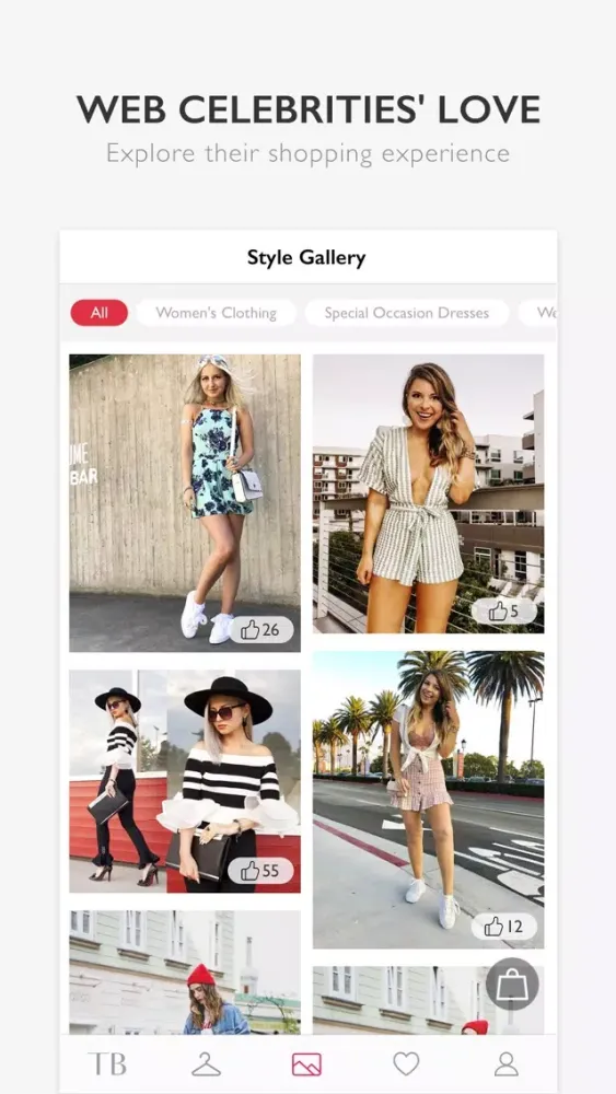Ảnh chụp màn hình của Tbdress Shop Fashion & Trends
