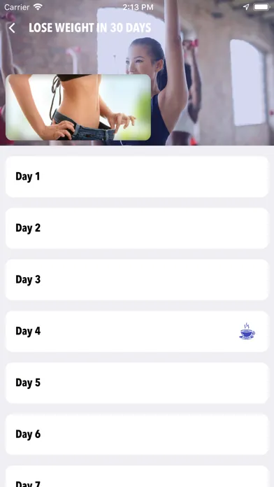 Скриншоты Loss Weight Workout