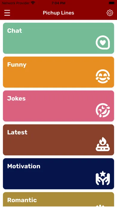 Pickup Lines - Flirt Messages Screenshots