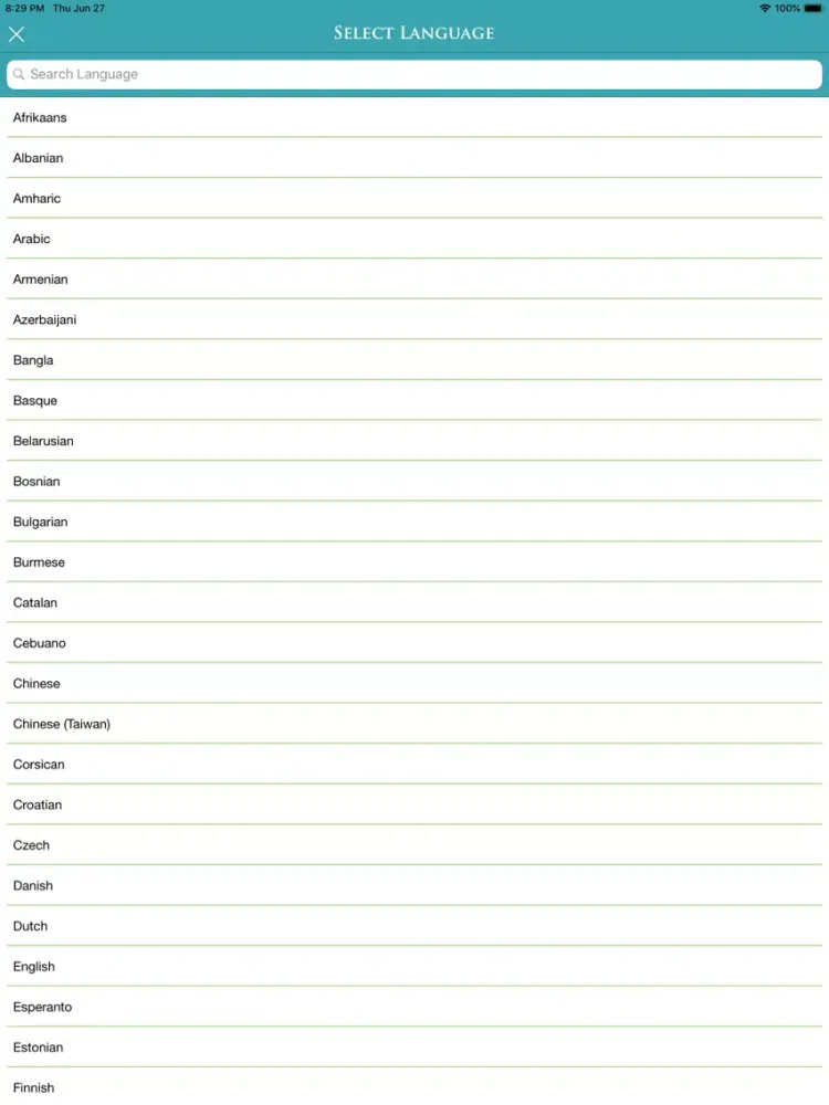Ảnh chụp màn hình của Text Me - The Chat Translator iPad 
