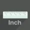 Inch Ruler device size measure