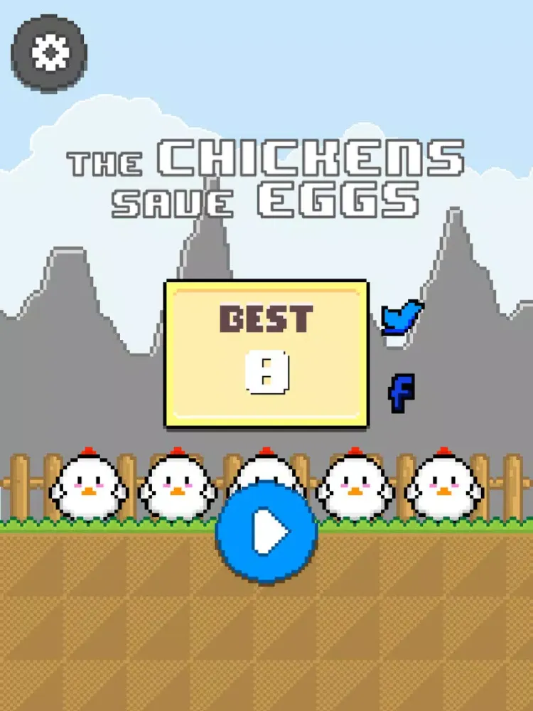 تصاویر The chickens save eggs iPad 
