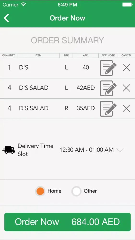 Salad Jar سکرین شاٹس