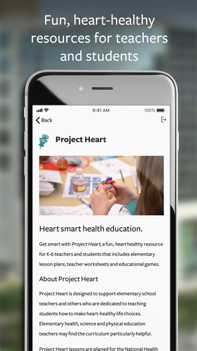 Capturas de pantalla de Texas Heart Institute Member
