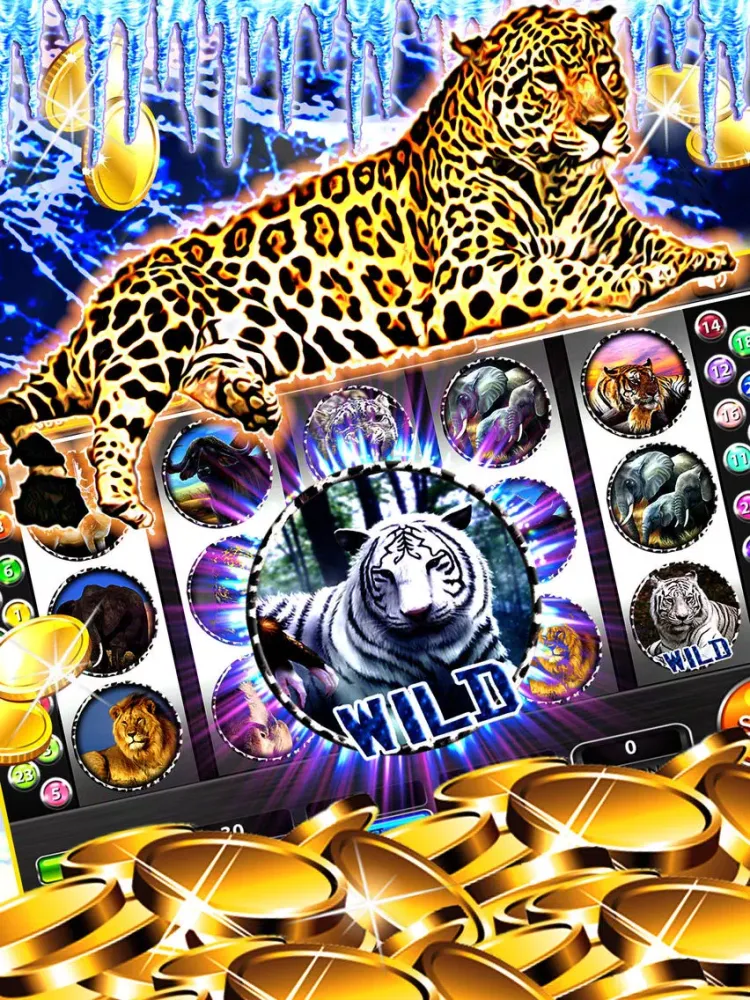 تصاویر Snow Leopard Casino HD – Free Jungle Slot Machines iPad 