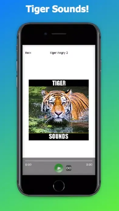Captures d'écran de Tiger Sounds - Tiger Growls