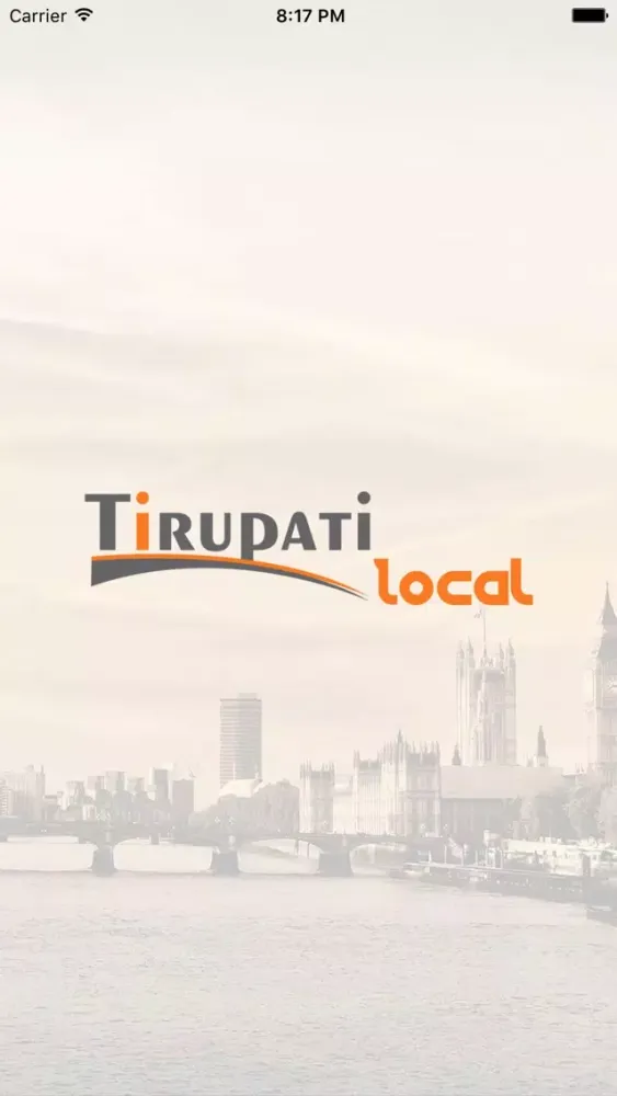 Zrzuty ekranu Tirupati-Local