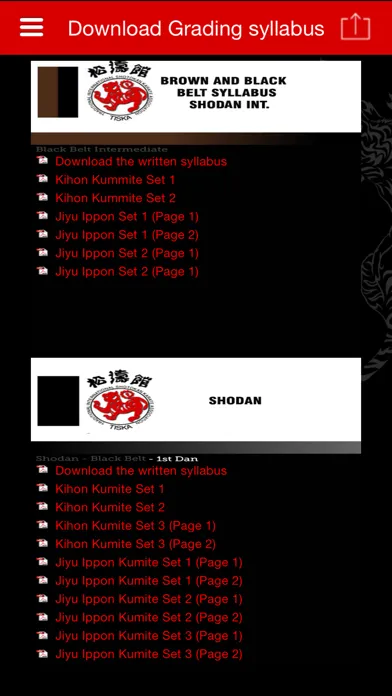 Tangkapan skrin Beginner to Black Belt