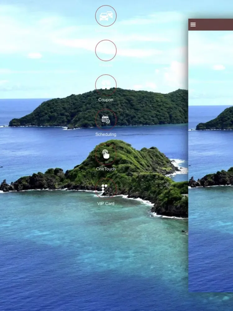 Tobago Ride Passenger iPad  Screenshots