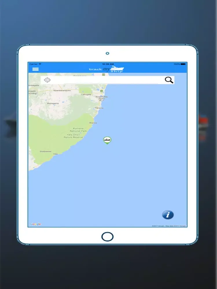 TrackMyShip iPad  Screenshots