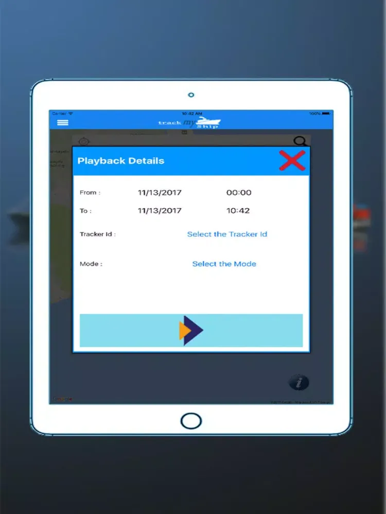 TrackMyShip iPad  Screenshots