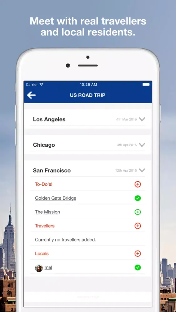Скриншоты TravelSherpa - Social Travel Planning