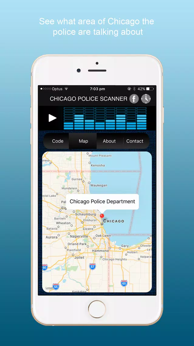 Capturas de pantalla de Chicago Police Scanner Radio