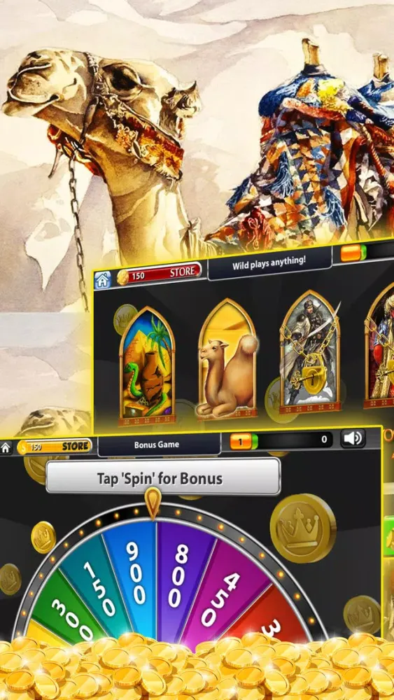 The New Desert Treasure Deluxe Slot - Win the Huge Jackpot! Screenshots