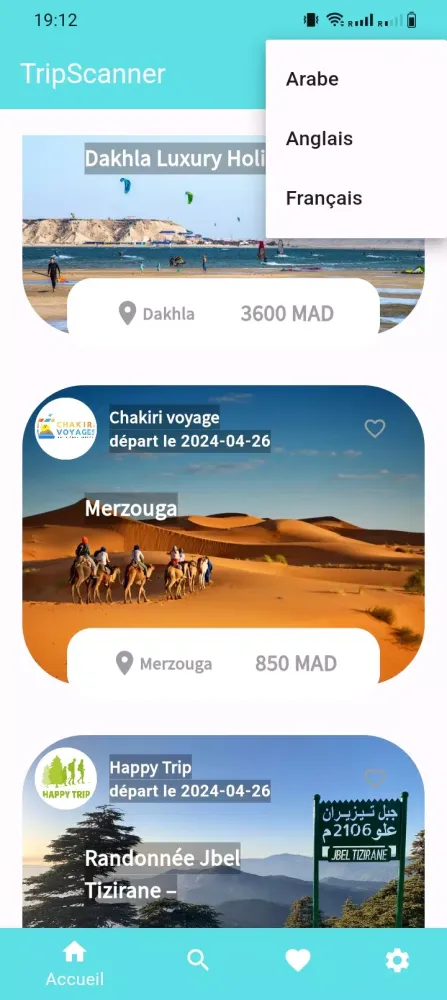 Tripscanner Screenshots