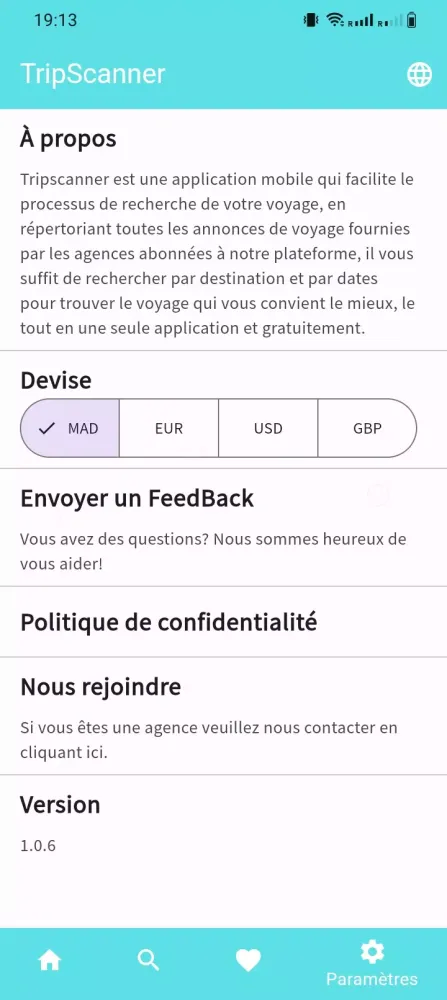 Tripscanner Screenshots