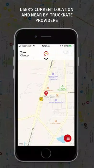 Ảnh chụp màn hình của Call'a Truckkate