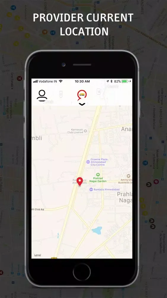 Tangkapan layar Call'a Truckkate Provider