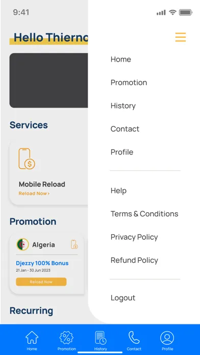 Zrzuty ekranu TSD Telecom App