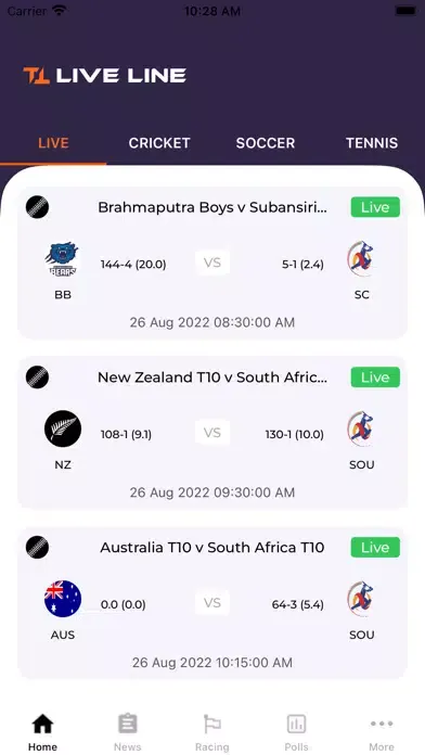 TTLiveLine Screenshots