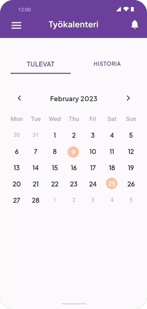 Screenshot di TTM Interpreter App
