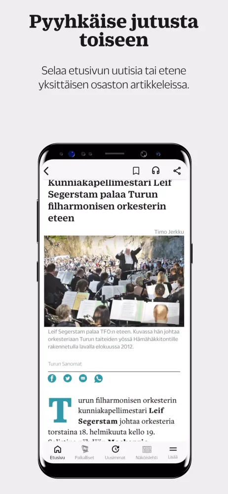 TS – Turun Sanomat スクリーンショット