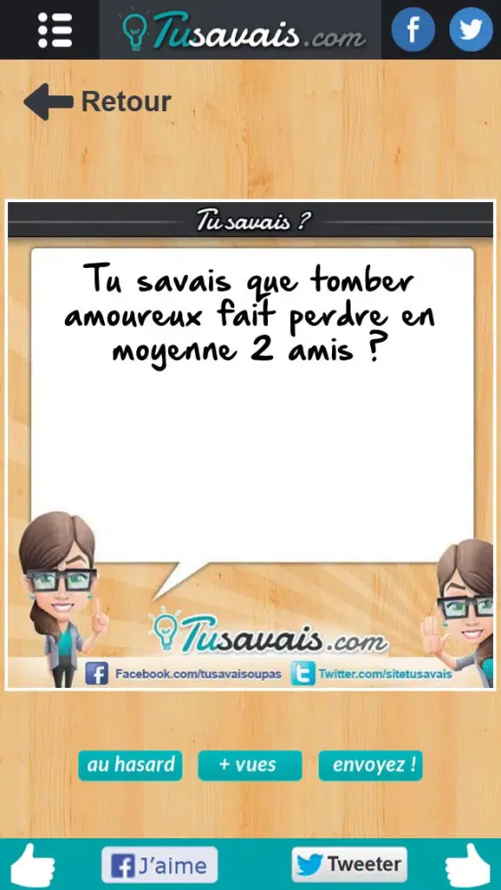 Captures d'écran de TuSavais