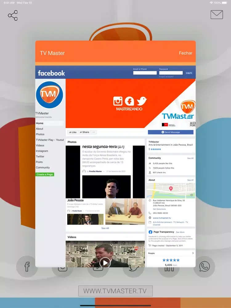 TV Master. iPad  Screenshots