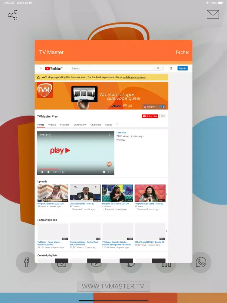 TV Master. iPad  Screenshots