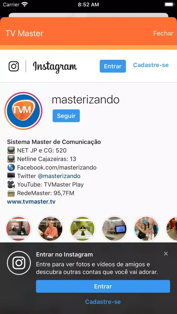 TV Master. Screenshots