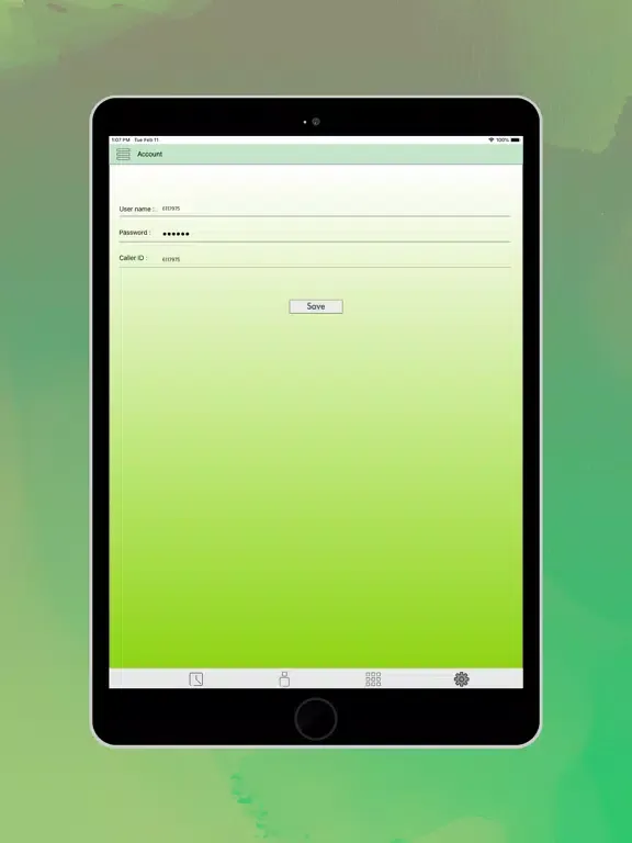 Скриншоты TWEETEL iPad 