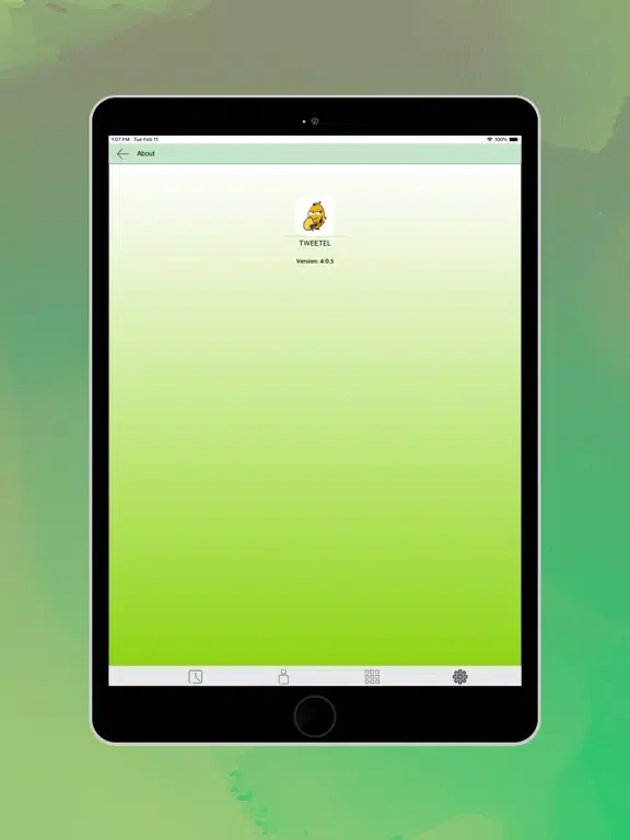 Скриншоты TWEETEL iPad 