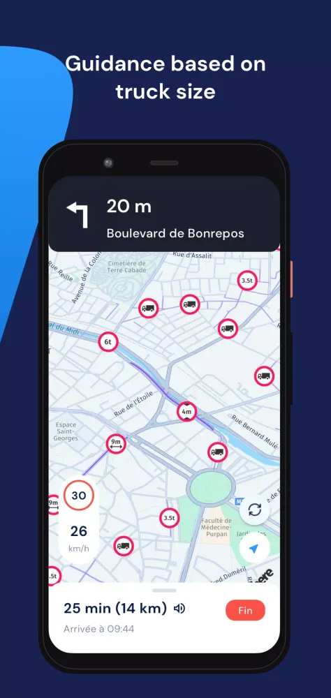 NavXL – Truck Sat Nav GPS 스크린샷