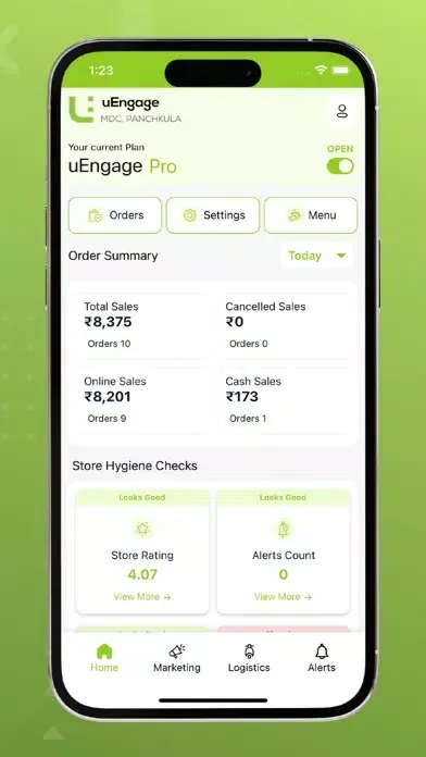 uEngage:Enable Direct Ordering স্ক্রিনশট