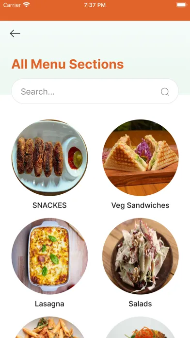 Gourmet Cafe & Bakery स्क्रीनशॉट