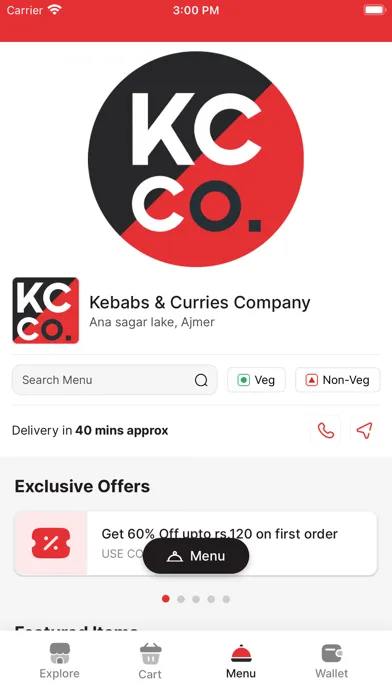 Kebabs & Curries Co.(KCCO) 스크린샷
